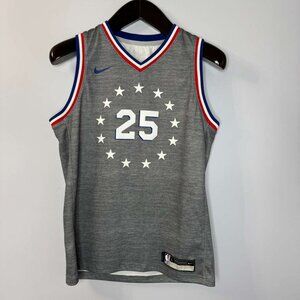Philadelphia 76’s City Edition NBA Jersey Ben Simmons Youth Size Large 14/16
